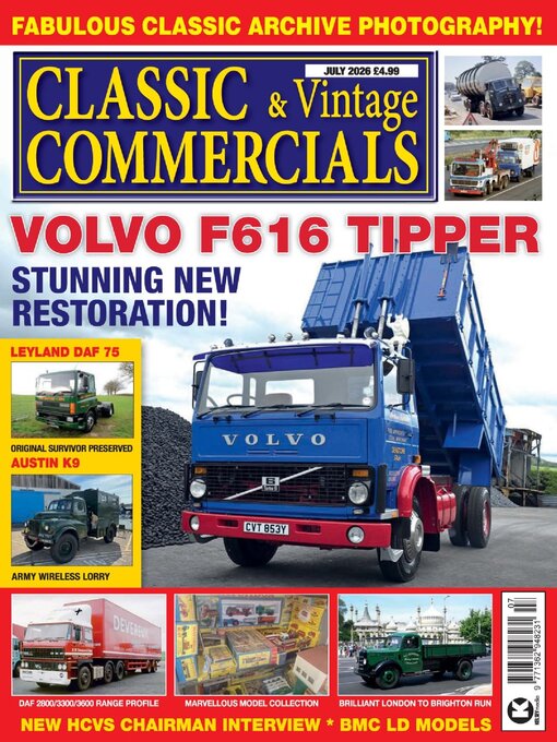 Cover image for Classic & Vintage Commercials